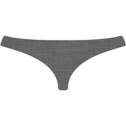 Grey wall womens underwear icon - Free grey wall clothes icons - Grey ...