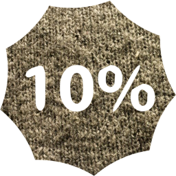 10 percent badge icon