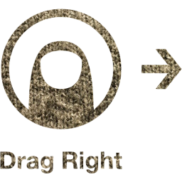 drag right 2 icon