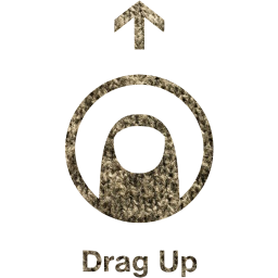 drag up 2 icon