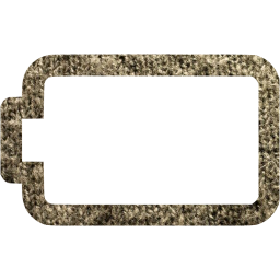 empty battery icon