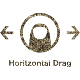 horizontal drag 2 icon