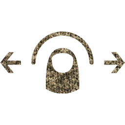 horizontal swipe icon