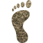 left footprint