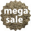 mega sale badge