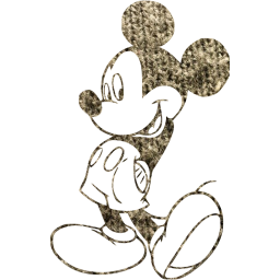 mickey mouse 25 icon