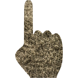 one finger icon