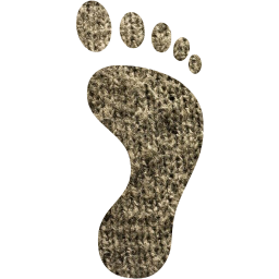 right footprint icon