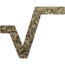 square root 2 icon