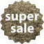 super sale badge