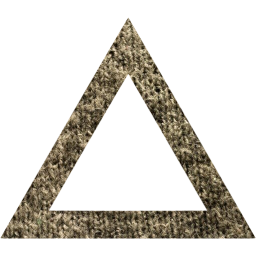 triangle outline icon