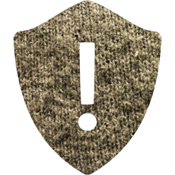warning shield icon