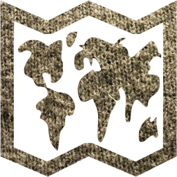 world map icon