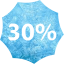 30 percent badge