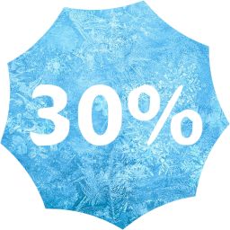 30 percent badge icon