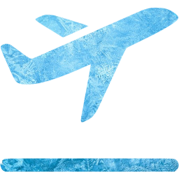 airplane takeoff icon