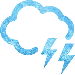 cloud lighting icon