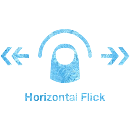 horizontal flick 2 icon