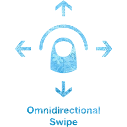 omnidirectional swipe 2 icon