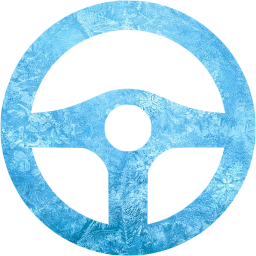 steering wheel icon