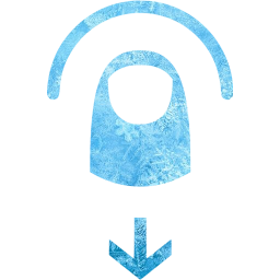swipe down icon