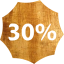 30 percent badge