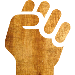 clenched fist icon