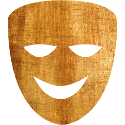 comedy mask icon