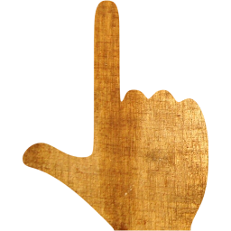 finger and thumb icon