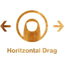 horizontal drag 2 icon