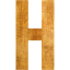 letter h