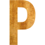 letter p