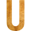 letter u