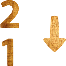 numerical sorting 2 icon