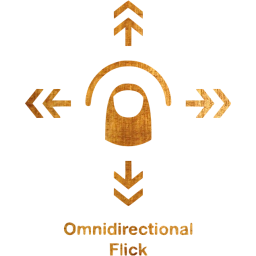 omnidirectional flick 2 icon