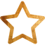 outline star