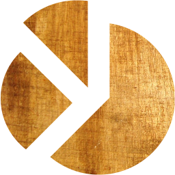 pie chart 5 icon