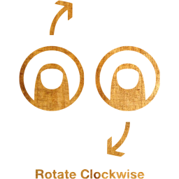 rotate clockwise 2 icon