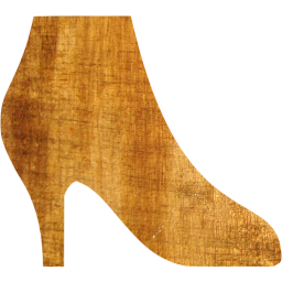 Light wood shoe woman icon - Free light wood clothes icons - Light wood ...