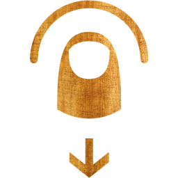 swipe down icon