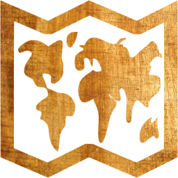 world map icon