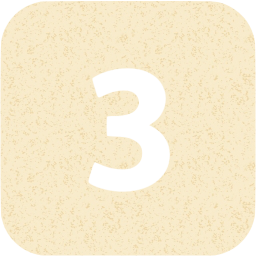 3 filled icon
