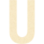 letter u