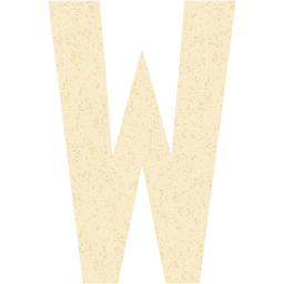 letter w icon