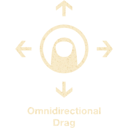 omnidirectional drag 2 icon