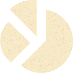 pie chart 5 icon