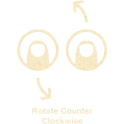 rotate counter clockwise 2 icon