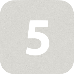 5 filled icon