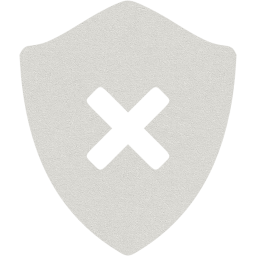 delete shield icon