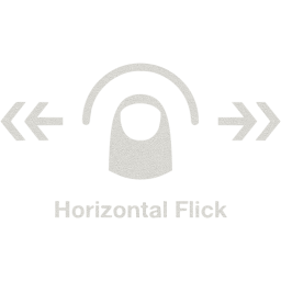 horizontal flick 2 icon